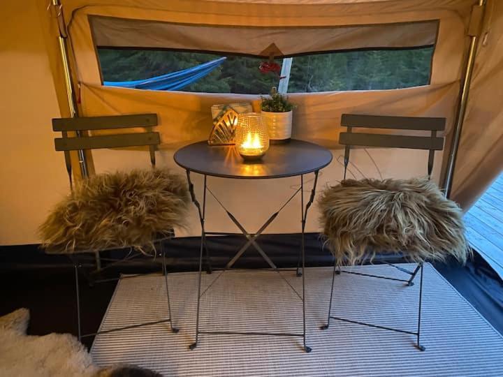 Glamping Tent With Amazing View In The Forest Torsby Buitenkant foto