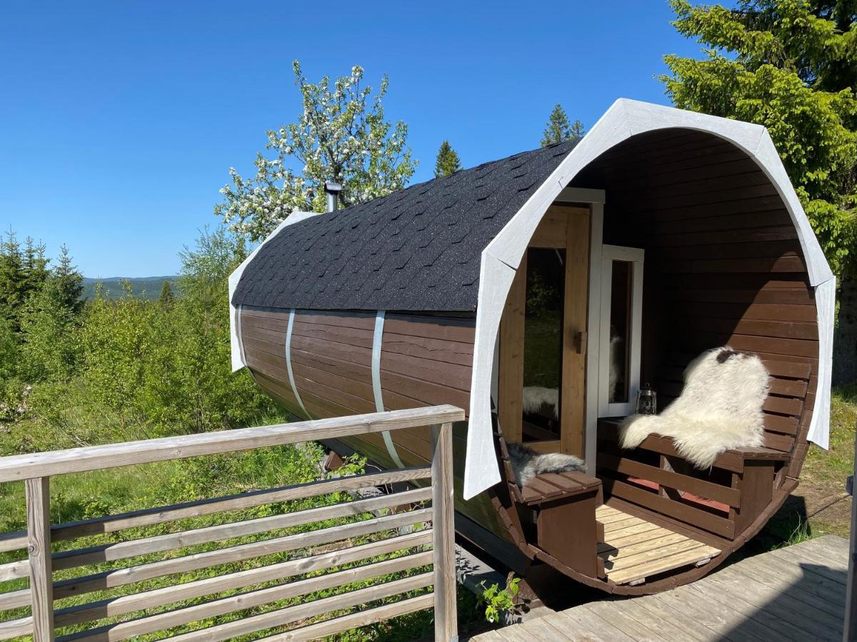 Glamping Tent With Amazing View In The Forest Torsby Buitenkant foto